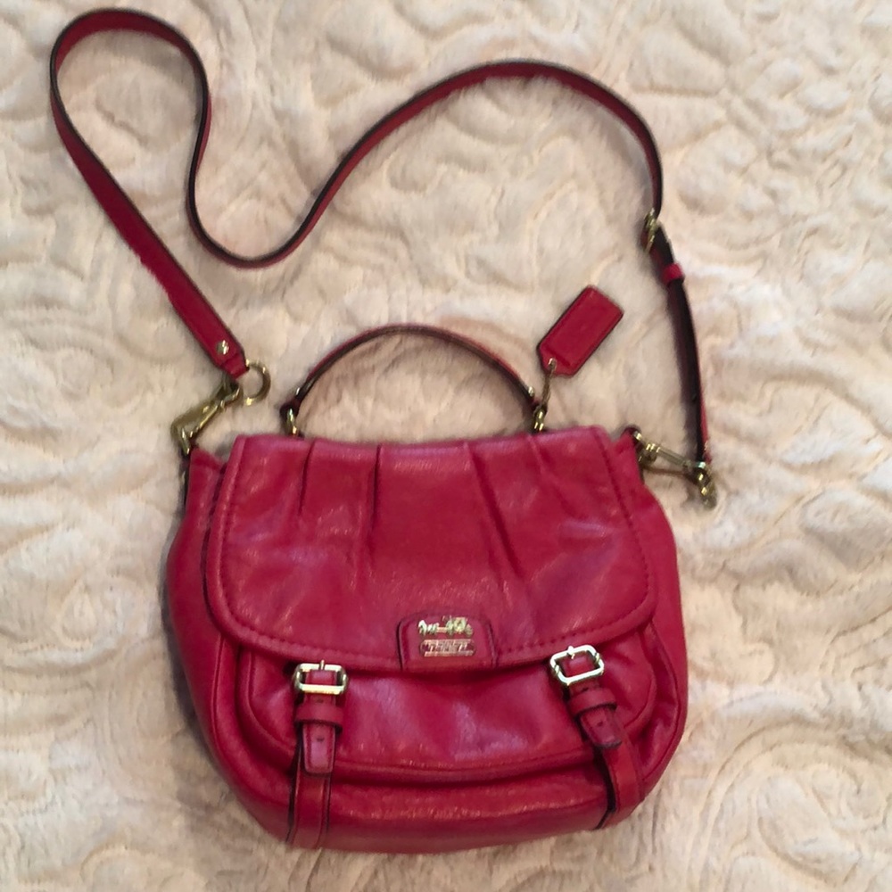 Coach Madison Annabelle Leather Pink Purse